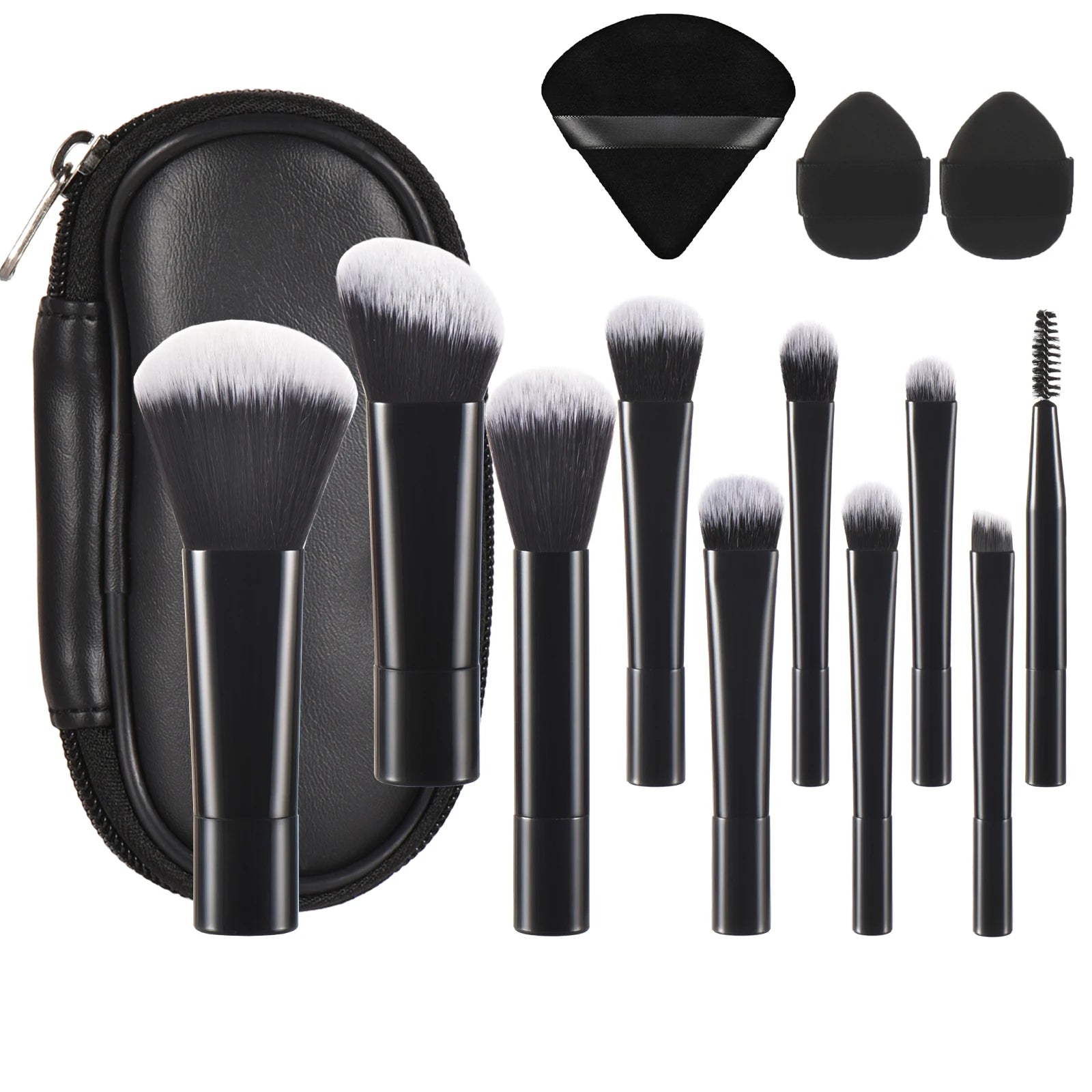 10 color Mini makeup brush