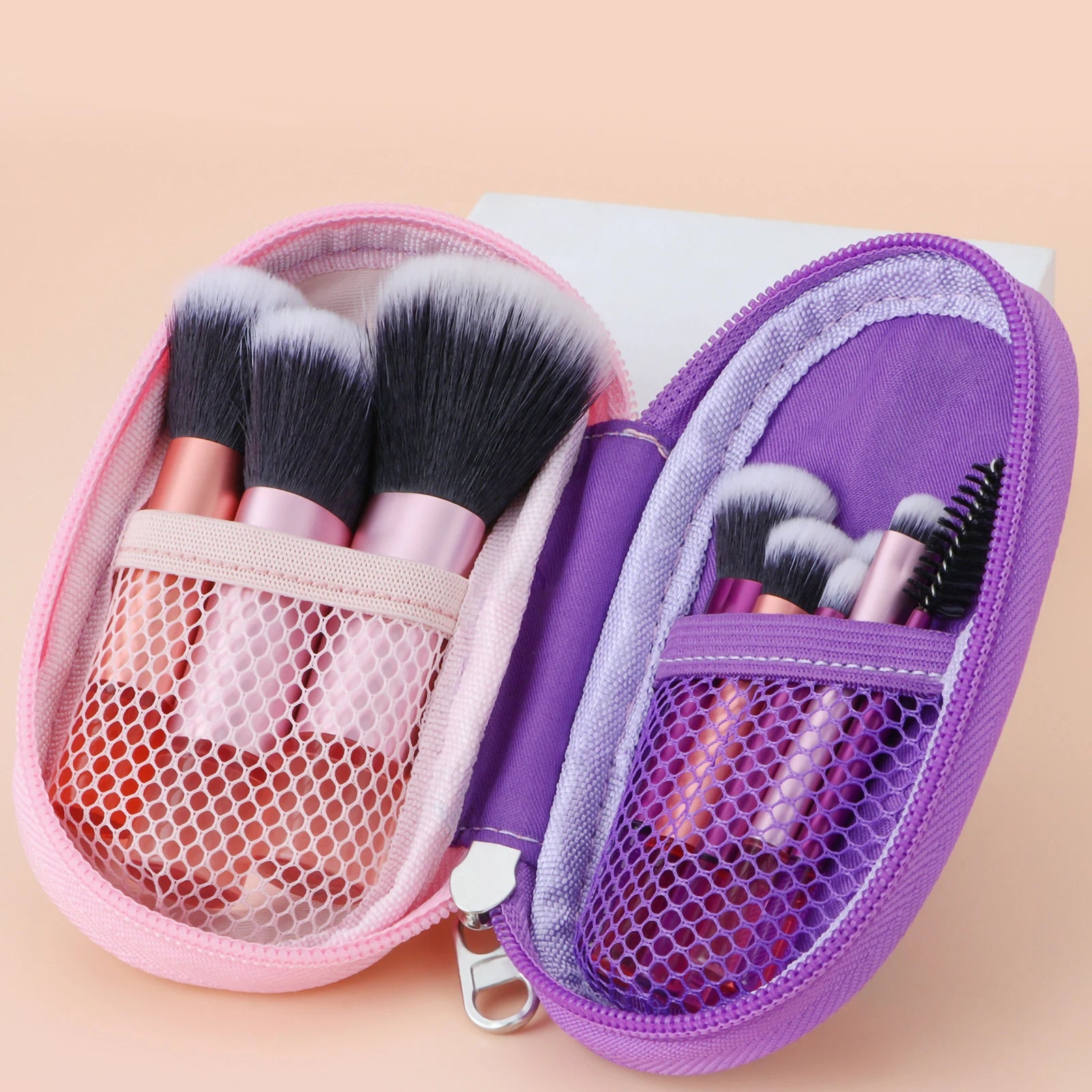10 color Mini makeup brush